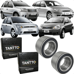 Par Rolamento Roda Dianteira Tantto Fiesta Ecospor... - Campos Autopeças