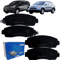 Jogo Pastilhas Freio Dianteiro CRV 2.0 16v 2007 a ... - Campos Autopeças