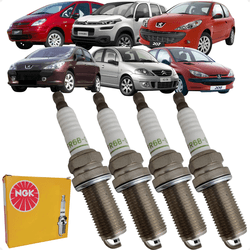 Jogo de Velas Ignição Aircross C3 Xsara Picasso C4... - Campos Autopeças