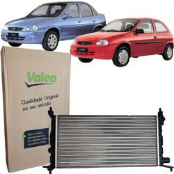 Radiador Água Corsa Classic Wind Super Milenium 1.... - Campos Autopeças
