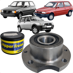 Cubo Roda Traseiro Com Rolamento Uno 1984 a 2009 H... - Campos Autopeças