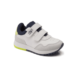 TÊNIS INFANTIL KLIN WALK MINI BRANCO 216101000 - 2... - CARAMELADA KIDS