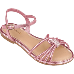 SANDÁLIA INFANTIL PAMPILI CHERRIE METALIZADA 40926... - CARAMELADA KIDS