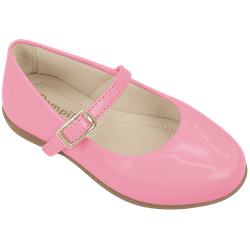 Sapatilha Infantil Pampili Verniz Rosa Mini Blog 5... - CARAMELADA KIDS