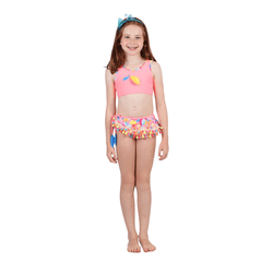 BIQUINI CROPPED LARISSA ESTAMPA SUCO DE LARANJA SI... - CARAMELADA KIDS