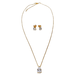 Conjunto gota zircônia - Carol Lúcio