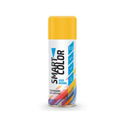 SPRAY USO GERAL BRILHANTE AMARELO SMART COLOR - Casa do Viana
