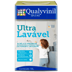 TINTA ACRÍLICA ACETINADO BRANCO NEVE ULTRA LAVÁVEL... - Casa do Viana