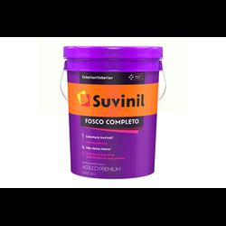 TINTA ACRÍLICA FOSCO COMPLETO 20L SUVINIL - Casa do Viana