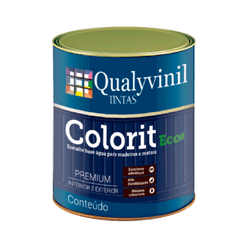 ESMALTE BASE ÁGUA BRILHANTE COLORIT PREMIUM 0,9L Q... - Casa do Viana