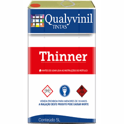 THINNER 16 MULTIUSO 05L QUALYVINIL - Casa do Viana