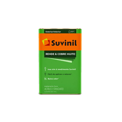 LATEX ACRILICO STANDARD FOSCO BRANCO 18L SUVINIL - CASAITAL