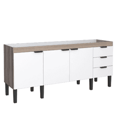 Gabinete Flamingo Tamarindo/branco 1,50mt - CASAITAL