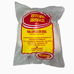 ESTOPA BRANCA 500 GRAMAS