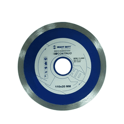 Disco Diamantado Continuo 110X20MM Un Heavy Duty - Casas Jardim 