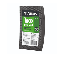 Taco Para Lixa de Borracha 70x130mm Un Atlas - Casas Jardim 