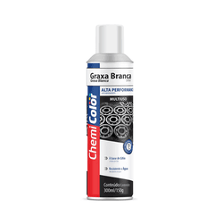 Spray Graxa Branca Alta Performance 300mL Chemicol... - Casas Jardim 