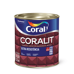 Esmalte Coral Fosco Coralit Ultra Resistência Pret... - Casas Jardim 