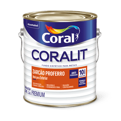 Fundo Coral Zarcão Proferro Premium 3,6L - Casas Jardim 