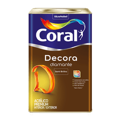 Tinta Coral Acrílico Semibrilho Decora Diamante Pr... - Casas Jardim 