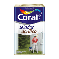 Selador Coral Acrílico 18L - Casas Jardim 