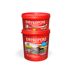 Adesivo A+B Drykopoxi Base Resina Epóxi 1Kg Dryko - Casas Jardim 