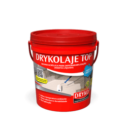 Manta Líquida Drykolaje Top Branco 12Kg Dryko - Casas Jardim 