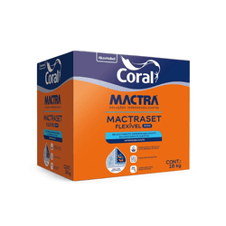 Argamassa Polimerica Bicomponente Mactraset 18Kg C... - Casas Jardim 