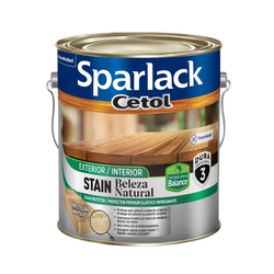 Verniz Coral Stain Base Agua Sparlack Cetol Beleza... - Casas Jardim 