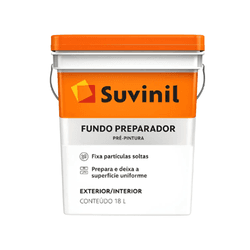 Fundo Suvinil Preparador de Parede Base Água 18L - Casas Jardim 