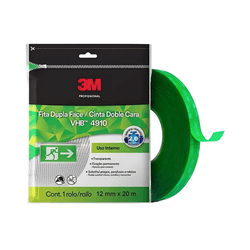 Fita Dupla Face 12MM X 20M VHB 4910 Transp Un 3M - Casas Jardim 