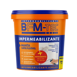 Manta Líquida Super Flexível Premium Branco 1KG BF... - Casas Jardim 
