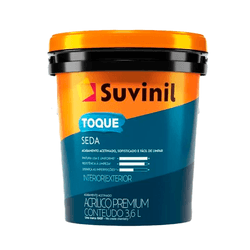 Tinta Suvinil Acrílico Toque Seda Branco Acetinado... - Casas Jardim 