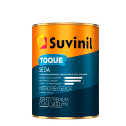 Tinta Suvinil Acrílico Toque Seda Branco Acetinado... - Casas Jardim 
