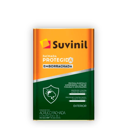 Tinta Suvinil Impermea Fachada Proteg Emborr Branc... - Casas Jardim 