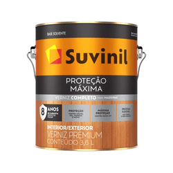 Verniz Suvinil Alto Desemp Brilhante Natural Prote... - Casas Jardim 