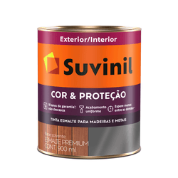 Esmalte Suvinil Fosco Cor e Proteção Premium 0,9L - Casas Jardim 