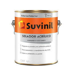 Selador Suvinil Acrílico 3,6L - Casas Jardim 