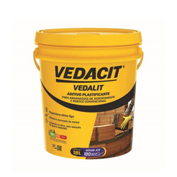 Vedalit Aditivo Plastificante Concentrado 18L Veda... - Casas Jardim 