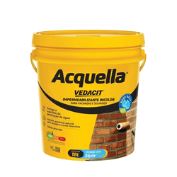 Acquella Base Água Impermeabilizante Incolor 18L V... - Casas Jardim 