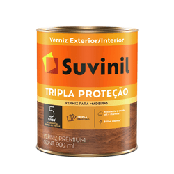 Verniz Suvinil Brilhante Tripla Proteção 0,9L - Casas Jardim 