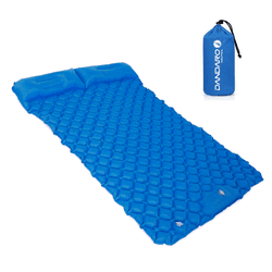 Colchão de Ar Inflável Ultra Leve com Almofada e B... - CASTRO SHOP