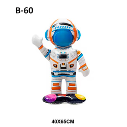 Astronauta Metalizado 4D - CELEBRAH ARTIGOS PARA FESTAS