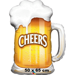 Balão 3D Caneca de Chopp Metalizado - CELEBRAH ARTIGOS PARA FESTAS