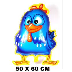 Galinha Pintadinha Metalizado 3d - CELEBRAH ARTIGOS PARA FESTAS