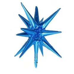 Sputinik Azul Metalizado - CELEBRAH ARTIGOS PARA FESTAS