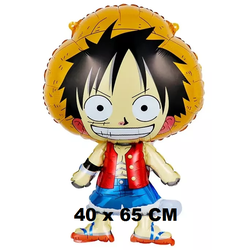 LUFFY Metalizado 3d - CELEBRAH ARTIGOS PARA FESTAS