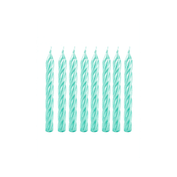 Vela de Aniversário Espiral Silver Festas - Verde ... - CELEBRAH ARTIGOS PARA FESTAS