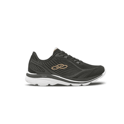 Tênis Olympikus Glam 2 Feminino Preto - 851O Preto... - Centuria Calçados