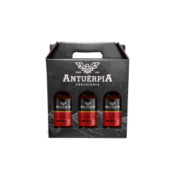 Kit Antuérpia - Irish Red Ale 600ml (3 unidades) -... - Cervejaria Antuérpia